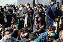 مراسم خاکسپاری پیکر محمدرضا شجریان