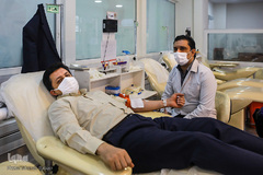 حضور گروه همخوانی محمد رسول الله(ص) در سازمان انتقال خون