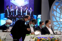 نخستین شب چهل‌وسومین دوره مسابقات سراسری قرآن کریم در هتل ارم