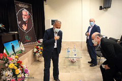 مراسم گرامیداشت سالگرد شهادت سپهبد شهید، حاج قاسم سلیمانی در مقر جمعیت حمایت از ملت فلسطین