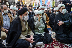 مراسم تشییع پیکر مرحوم آیت الله محدتقی مصباح یزدی در آستان مقدس عبدالعظیم حسنی(ع)