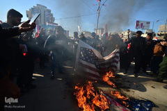 برگزاری راهپیمایی یادبود شهدای مقاومت در میدان التحریر