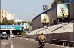 اولین سالگرد شهادت سردار سلیمانی و ابومهدی المهندس در لبنان