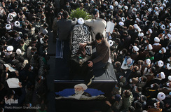 مراسم تشییع پیکر آیت الله مصباح یزدی در قم