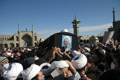 مراسم تشییع پیکر آیت الله مصباح یزدی در قم