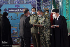 کاروان قرآنی انقلاب در مرکز آموزشی جواد الائمه نزاجا