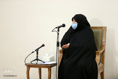 دیدار خانواده شهید فخری‌زاده با رهبر انقلاب