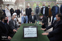 مراسم تجدید میثاق جامعه قرآنی با آرمانهای امام خمینی(ره)