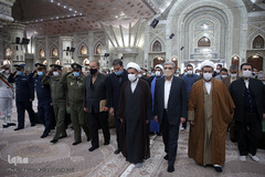 مراسم تجدید میثاق جامعه قرآنی با آرمانهای امام خمینی(ره)