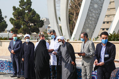 محفل کاروان قرآنی انقلاب در بیمارستان بقیه‌الله الاعظم (عج)