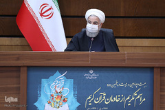 آیی تجلیل از خادمان قرآن کریم با حضور رییس جمهور