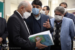 بازدید محسن حاجی میرزایی، وزیر آموزش و پرورش از ایکنا