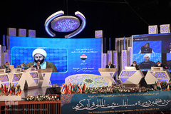 اولین شب سی‌وهفتمین دوره مسابقات بین‌المللی قرآن جمهوری اسلامی ایران
