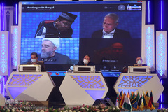 اولین شب سی‌وهفتمین دوره مسابقات بین‌المللی قرآن جمهوری اسلامی ایران