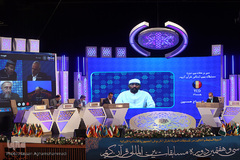 اولین شب سی‌وهفتمین دوره مسابقات بین‌المللی قرآن جمهوری اسلامی ایران