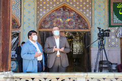 تحویل سال نو در شاهچراغ (ع)