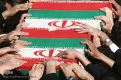 مراسم تشییع پیکر مطهر شهید گمنام دفاع مقدس