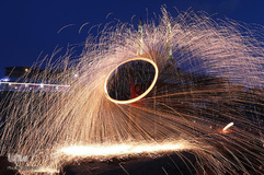 استقبال جوانان غزه از رمضان