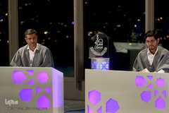 آیین جزءخوانی قرآن کریم بر فراز برج میلاد تهران