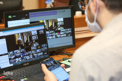 نشست رئیس سازمان تبلیغات با هیئت اندیشه‌ورز بانوان قرآنی کشور