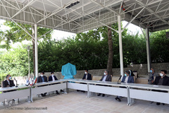 مراسم رونمایی از ترتیل کل قرآن کریم محمدرضا جعفرپور، حافظ کل و قاری نوجوان