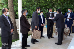 مراسم رونمایی از ترتیل کل قرآن کریم محمدرضا جعفرپور، حافظ کل و قاری نوجوان