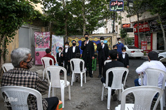 جشن میلاد امام حسن مجتبی(ع) در محله باغ فیض