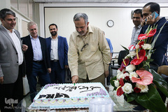 جشن روز خبرنگار با حضور احمد مسجدجامعی، عضو شورای اسلامی شهر تهران در تحریریه ایکنا