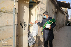 « سفره مهربانی»در شیراز