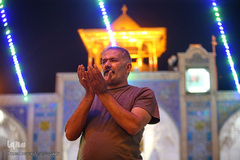 آستان منور حضرت معصومه(س) در شب میلاد کریم اهل بیت، امام حسن(ع)