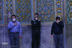 آستان منور حضرت معصومه(س) در شب میلاد کریم اهل بیت، امام حسن(ع)