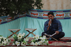 جزءخوانی خیابانی قرآن کریم در اهواز