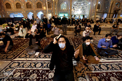 مراسم احیای شب ۱۹ رمضان در حرم حضرت عبدالعظیم حسنی(ع)