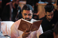 مراسم احیای شب قدر نوزدهم رمضان در حرم مطهر و نورانی مولای متقیان، حضرت علی(ع)