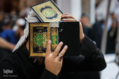 مراسم احیای شب قدر نوزدهم رمضان در حرم مطهر و نورانی مولای متقیان، حضرت علی(ع)