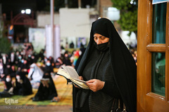 احیای شب بیست و سوم رمضان در امام زاده حسن (ع)