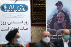 نشست «آزادی قدس نزدیک است» در مسجد امام صادق(ع)