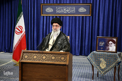 سخنرانی تلویزیونی رهبر انقلاب اسلامی به‌ مناسبت روز جهانی قدس