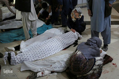 انفجار تروریستی مدرسه دخترانه سیدالشهداء در غرب کابل