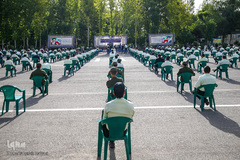 اختتامیه محافل انس با قرآن ماه مبارک رمضان سازمان عقیدتی سیاسی فرماندهی انتظامی تهران بزرگ