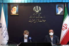 علی سرابی، قائم مقام شورای عالی قرآن و عبدالهادی فقهی زاده، معاون قرآن وعترت وزارت فرهنگ و ارشاد اسلامی