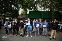 تجمع دانشجویان در محکومیت حمله تروریستی کابل