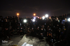 مراسم یادبود قربانیان حادثه تروریستی مدرسه دخترانه سیدالشهدای کابل در میدان آزادی