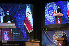 سیماسادات لاری، معاون فرهنگی و دانشجویی وزارت بهداشت، درمان و اموزش پزشکی