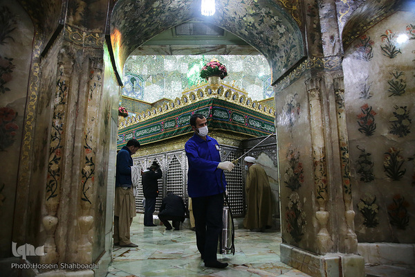 حرم نورانی کریمه حضرت معصومه(س) کریمه اهل بیت(ع) در شهر مقدس قم