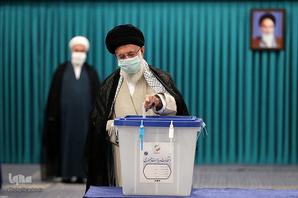 حضور رهبر معظم انقلاب در انتخابات ۱۴۰۰