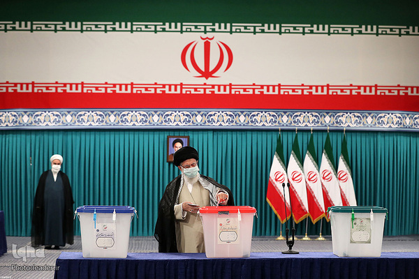 حضور رهبر معظم انقلاب در انتخابات ۱۴۰۰