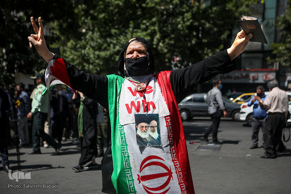 جشن انتخابات ۱۴۰۰ ـ تهران حسینیه ارشاد