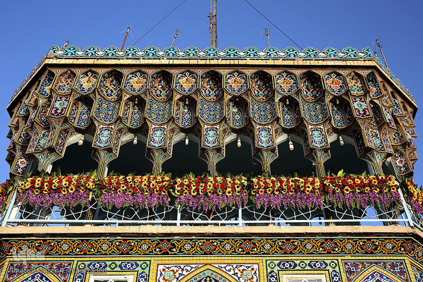 مراسم نقاره‌زنی حرم مطهر رضوی در آستانه میلاد امام رضا(ع)