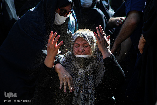  مادر مرحومه ریحانه یاسینی